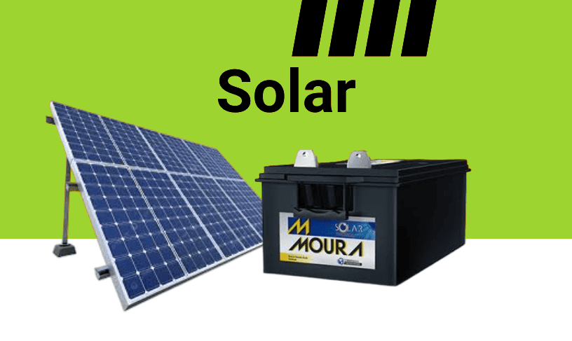 Baterias Solares e estacionárias em Porto Alegre